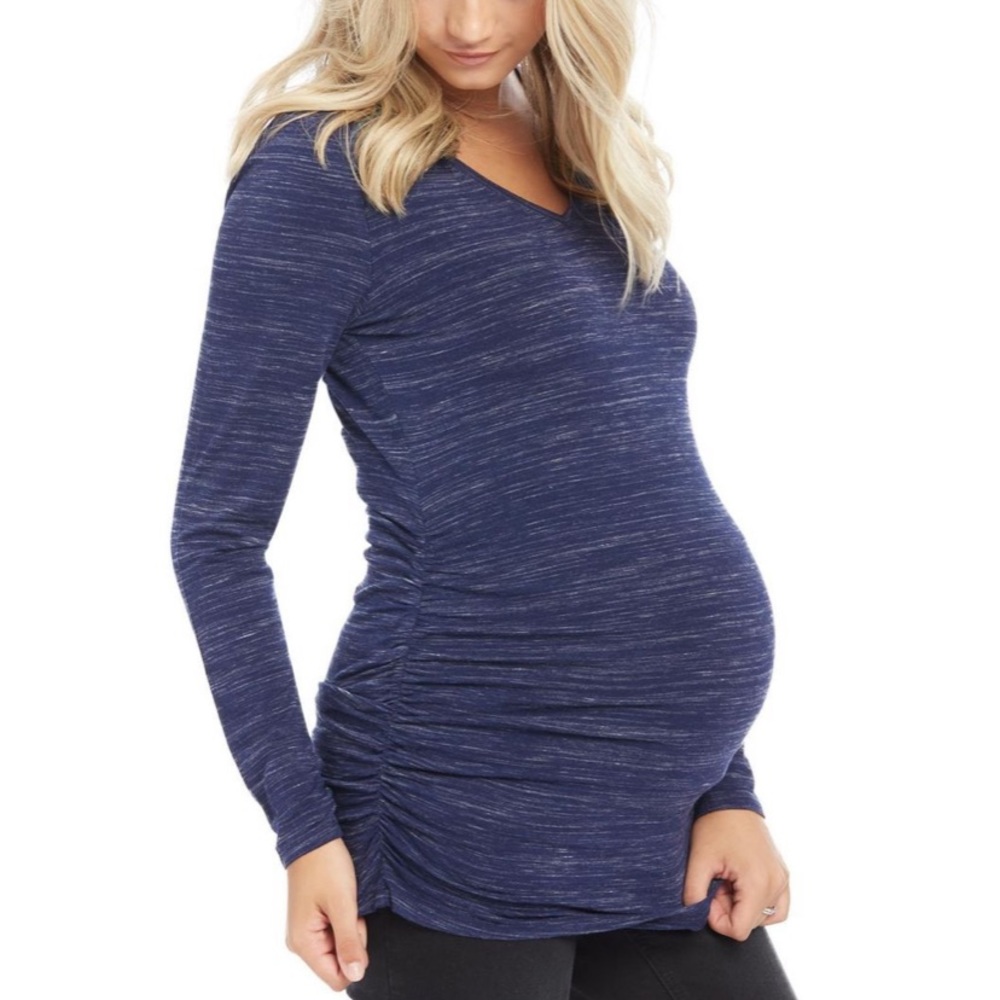 Motherhood Maternity Long Sleeve V-Neck